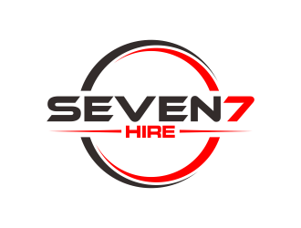 Seven7 Hire  logo design by qqdesigns