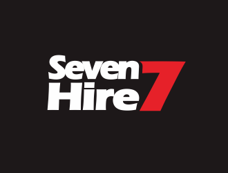 Seven7 Hire  logo design by YONK