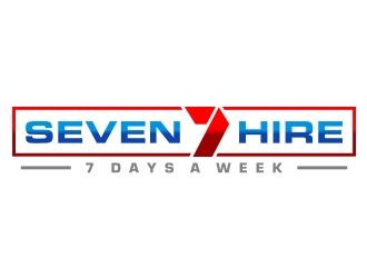 Seven7 Hire  logo design by aura