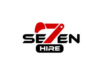 Seven7 Hire  logo design by Rossee