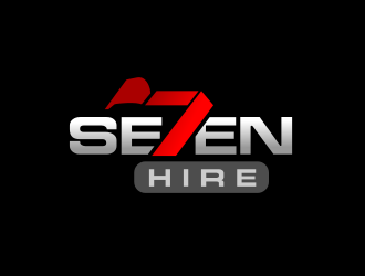 Seven7 Hire  logo design by Rossee