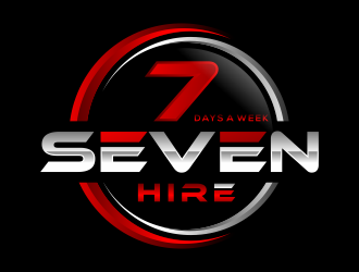 Seven7 Hire  logo design by ubai popi