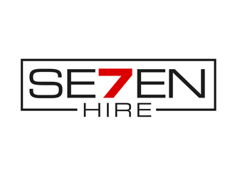 Seven7 Hire  logo design by kunejo