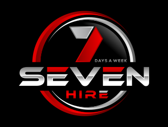 Seven7 Hire  logo design by ubai popi