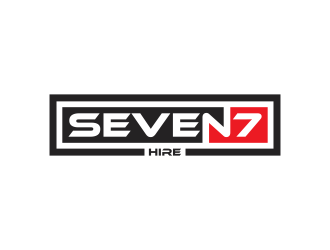 Seven7 Hire  logo design by yunda