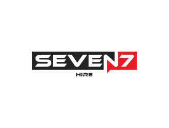 Seven7 Hire  logo design by yunda