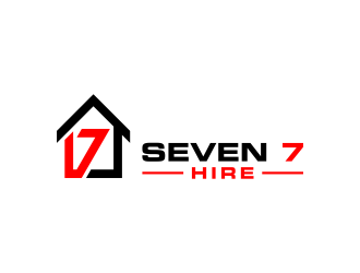 Seven7 Hire  logo design by Kopiireng