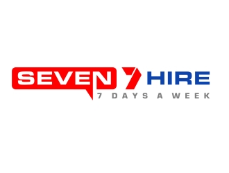 Seven7 Hire  logo design by aura