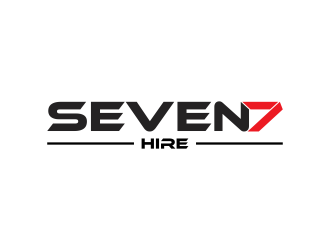 Seven7 Hire  logo design by yunda