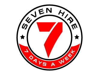 Seven7 Hire  logo design by MUSANG