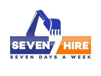 Seven7 Hire  logo design by Cyds