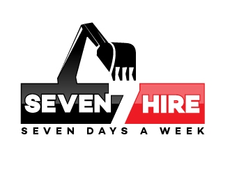 Seven7 Hire  logo design by Cyds