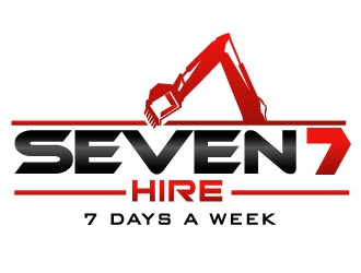 Seven7 Hire  logo design by PMG