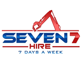 Seven7 Hire  logo design by PMG