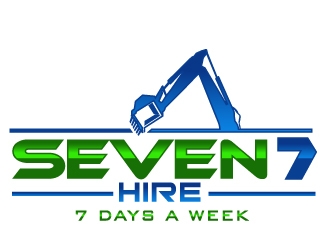 Seven7 Hire  logo design by PMG