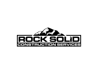 Rock Solid Construction Services  logo design by RIANW