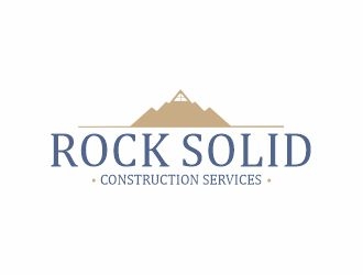 Rock Solid Construction Services  logo design by ManusiaBaja