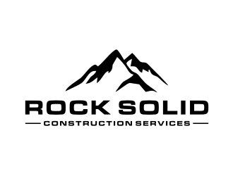 Rock Solid Construction Services  logo design by asyqh