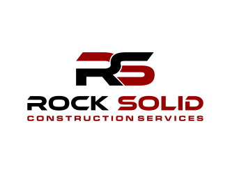 Rock Solid Construction Services  logo design by asyqh