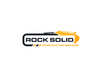 Rock Solid Construction Services  logo design by violin