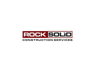 Rock Solid Construction Services  logo design by haidar