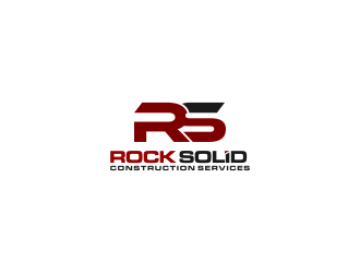 Rock Solid Construction Services  logo design by haidar