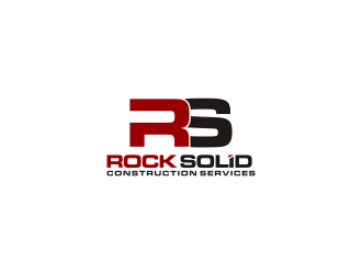 Rock Solid Construction Services  logo design by haidar