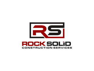 Rock Solid Construction Services  logo design by haidar