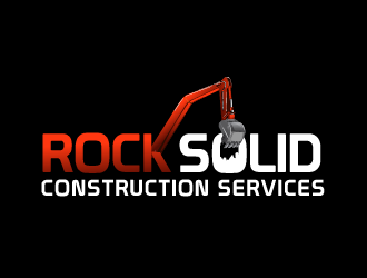 Rock Solid Construction Services  logo design by czars