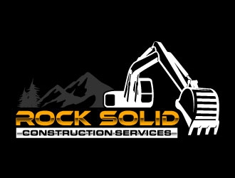 Rock Solid Construction Services  logo design by daywalker