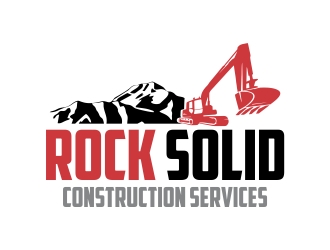 Rock Solid Construction Services  logo design by cikiyunn