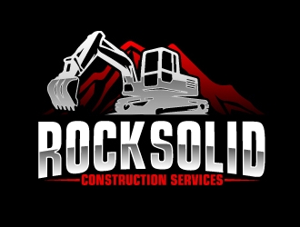 Rock Solid Construction Services  logo design by AamirKhan