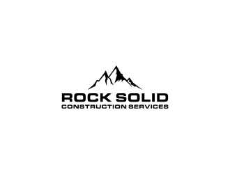 Rock Solid Construction Services  logo design by kaylee