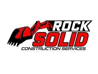 Rock Solid Construction Services  logo design by b3no