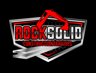 Rock Solid Construction Services  logo design by serprimero