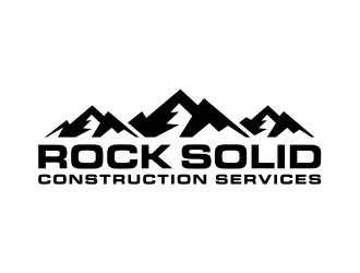 Rock Solid Construction Services  logo design by cintoko