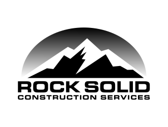 Rock Solid Construction Services  logo design by cintoko