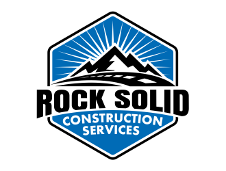 Rock Solid Construction Services  logo design by cintoko