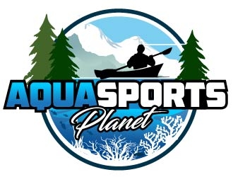 AquaSportsPlanet logo design by Sorjen