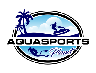 AquaSportsPlanet logo design by cintoko