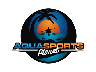 AquaSportsPlanet logo design by Rizqy