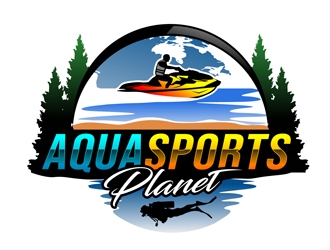 AquaSportsPlanet logo design by DreamLogoDesign