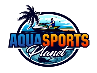 AquaSportsPlanet logo design by DreamLogoDesign