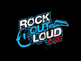 Rock Out Loud Live logo design by aRBy