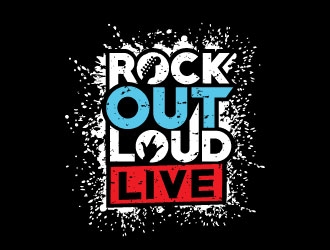 Rock Out Loud Live logo design by Conception