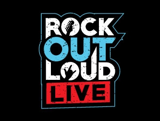 Rock Out Loud Live logo design by Conception