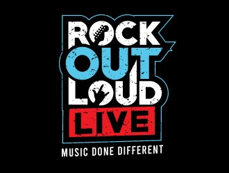 Rock Out Loud Live logo design by Conception