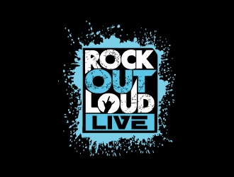 Rock Out Loud Live logo design by MUSANG