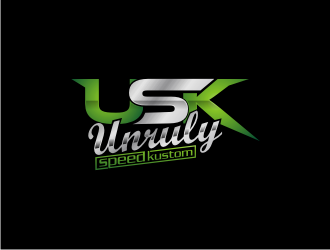 Unruly speed kustom  logo design by BintangDesign