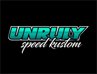 Unruly speed kustom  logo design by ingepro